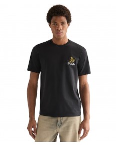 T-shirt Wrangler EMBROIDERY TEE 112377985 Black