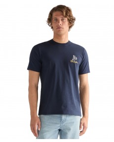 T-shirt Wrangler EMBROIDERY TEE 112377986 Navy