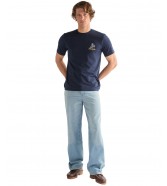 T-shirt Wrangler EMBROIDERY TEE 112377986 Navy