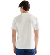 T-shirt Wrangler EMBROIDERY TEE 112377987 Worn White