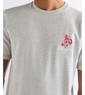 T-shirt Wrangler EMBROIDERY TEE 112377988 Mid Grey Mel