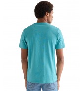 T-shirt Wrangler EMBROIDERY TEE 112377990 Brittany Blue