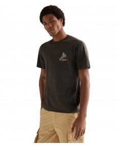 T-shirt Wrangler EMBROIDERY TEE 112377991 Wren