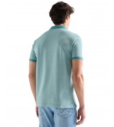 Koszulka Wrangler REFINED POLO 112377999 Brittany Blue