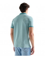 Koszulka Wrangler REFINED POLO 112377999 Brittany Blue