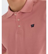 Koszulka Wrangler POLO SHIRT 112378002 Dusty Rose