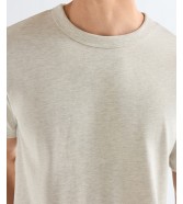 T-shirt Wrangler SS SOLID TEE 112378012 Oat Mel
