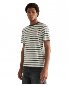 T-shirt Wrangler STRIPE TEE 112378014 Worn White