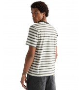 T-shirt Wrangler STRIPE TEE 112378014 Worn White