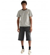 T-shirt Wrangler STRIPE TEE 112378014 Worn White