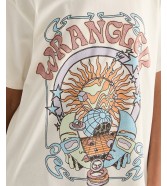 T-shirt Wrangler GIRLFRIEND TEE 112378022 Worn White
