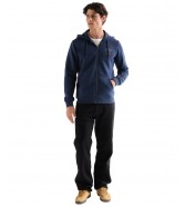 Bluza Wrangler GRAPHIC ZIP HOODIE 112378028 Navy