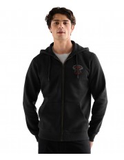 Bluza Wrangler GRAPHIC ZIP HOODIE 112378029 Black
