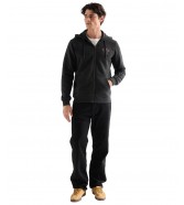 Bluza Wrangler GRAPHIC ZIP HOODIE 112378029 Black