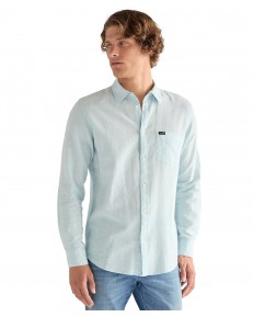 Koszula Wrangler 1 PKT SHIRT 112378039 Forget Me Not