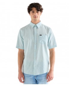 Koszula Wrangler SS 1 PKT SHIRT 112378046 Forget Me Not