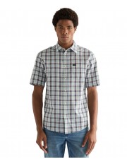 Koszula Wrangler SS 1 PKT SHIRT 112378049 Forget Me Not