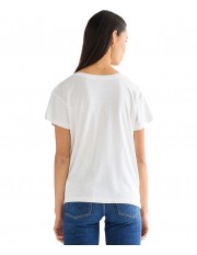 T-shirt Wrangler EASY V NECK 112378066 Bright White