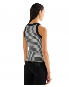 Koszulka Wrangler RINGER TANK 112378069 Black