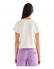 T-shirt Wrangler BABY TEE 112378072 Worn White