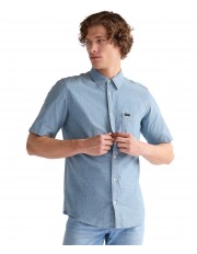 Koszula Wrangler SS CHAMBRAY SHIRT 112378075 Indigo