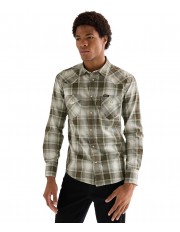 Koszula Wrangler WESTERN SHIRT 112378078 Green Tea