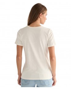 T-shirt Wrangler RINGER TEE 112378089 Worn White