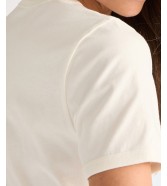 T-shirt Wrangler RINGER TEE 112378089 Worn White