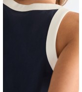 Koszulka Wrangler RINGER TANK 112378091 Navy