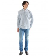 Koszula Wrangler OXFORD SHIRT 112378098 Blue Multi