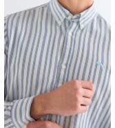 Koszula Wrangler OXFORD SHIRT 112378098 Blue Multi