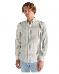 Koszula Wrangler OXFORD SHIRT 112378098 White Blue