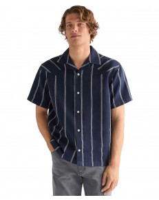 Koszula Wrangler SS W RESORT SHIRT 112378102 Navy White