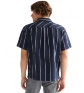 Koszula Wrangler SS W RESORT SHIRT 112378102 Navy White