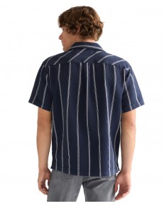 Koszula Wrangler SS W RESORT SHIRT 112378102 Navy White