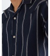 Koszula Wrangler SS W RESORT SHIRT 112378102 Navy White