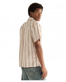 Koszula Wrangler SS W RESORT SHIRT 112378104 Tan Ruby Wine