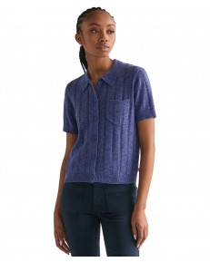 Koszulka Wrangler ONE POCKET POLO 112378106 Deep Cobalt