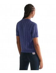 Koszulka Wrangler ONE POCKET POLO 112378106 Deep Cobalt