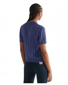 Koszulka Wrangler ONE POCKET POLO 112378106 Deep Cobalt