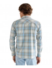Koszula Wrangler WESTERN SHIRT 112378118 Blue Tan