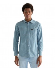 Koszula Wrangler CHAMBRAY SHIRT 112378119 Indigo