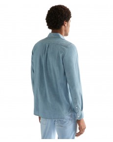 Koszula Wrangler CHAMBRAY SHIRT 112378119 Indigo