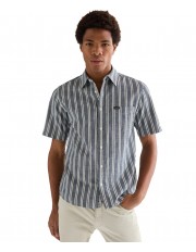 Koszula Wrangler SS CHAMBRAY SHIRT 112378121 Dark Stripe