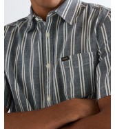 Koszula Wrangler SS CHAMBRAY SHIRT 112378121 Dark Stripe