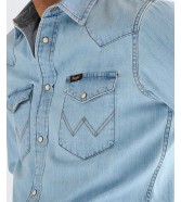 Koszula Wrangler WESTERN SHIRT 112378126 Riverbank