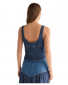 Koszula Wrangler PLEATED CORSET TOP 112378136 Lone Rider