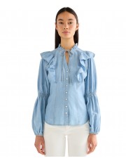 Koszula Wrangler ROMANCE BLOUSE 112378137 Manor Blue