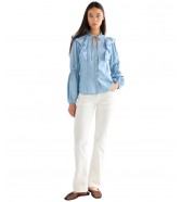 Koszula Wrangler ROMANCE BLOUSE 112378137 Manor Blue