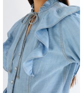 Koszula Wrangler ROMANCE BLOUSE 112378137 Manor Blue
